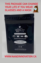 Load image into Gallery viewer, CrystalView Xtreme - Anti-Fog Wipe Treatment When Wearing Glasses & Visors With Masks
