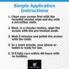 Load image into Gallery viewer, CrystalTech Nano Liquid Screen Protector With Consumer's Choice Warranty ($100-$150-$250) - For Phones, Tablets & Smart Watches