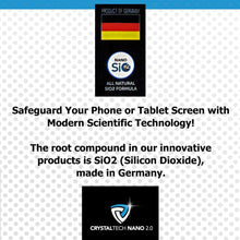 Load image into Gallery viewer, CrystalTech Nano Liquid Screen Protector With Consumer's Choice Warranty ($100-$150-$250) - For Phones, Tablets & Smart Watches