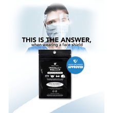 Load image into Gallery viewer, CrystalView Xtreme - Anti-Fog Wipe Treatment When Wearing Glasses & Visors With Masks