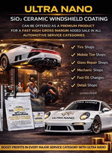 Load image into Gallery viewer, Ultra NANO - Nano SiO2 Ceramic Coating For Windshields - Aquapel Replacement
